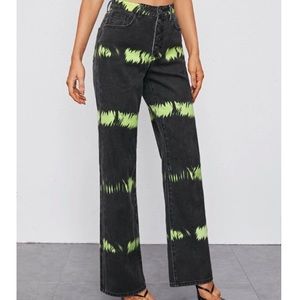 High-Rise Baggy wide leg jeans!